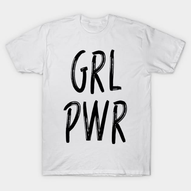 GRL PWR pocket T-Shirt by RobinBobbinStore